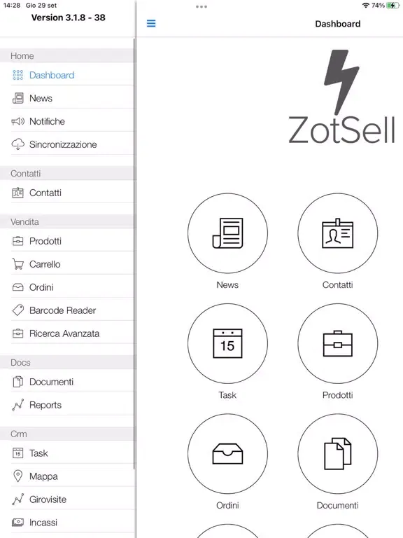 Pharmaceutical Zotsell iPad  स्क्रीनशॉट